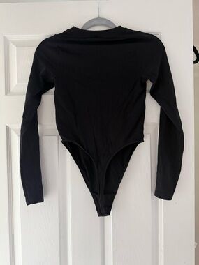 Savage FENTY Long-Sleeve Black One-Piece Bodysuit. Never worn